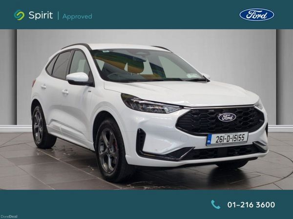 Ford Kuga SUV, Petrol Plug-in Hybrid, 2026, White