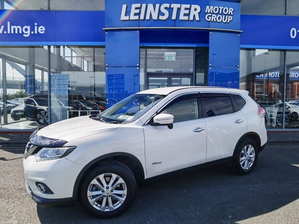 Nissan X-Trail SUV, Petrol Hybrid, 2016, White