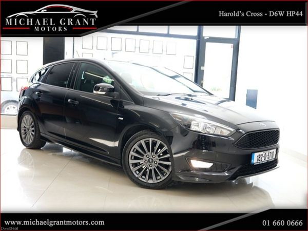 Ford Focus Hatchback, Diesel, 2018, Black