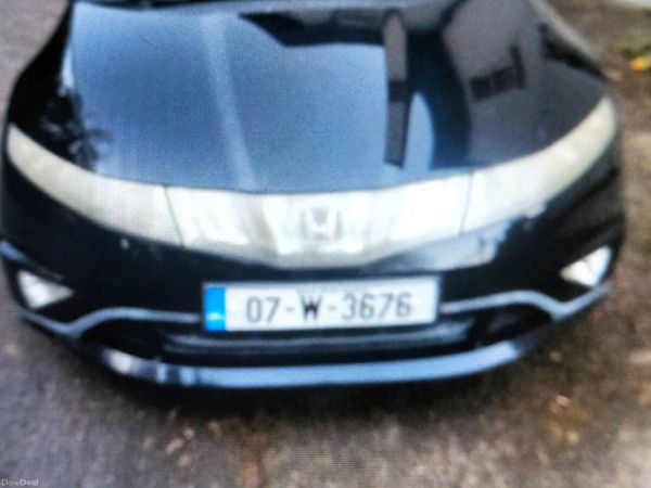 Honda Civic Hatchback, Petrol, 2007, Black