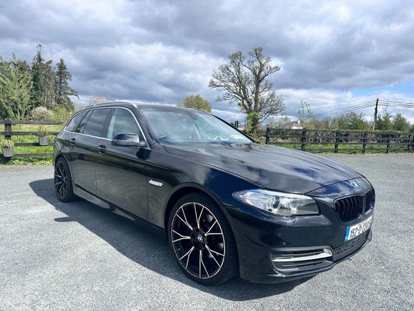 BMW 5-Series Estate/Jeep, Diesel, 2015, Black