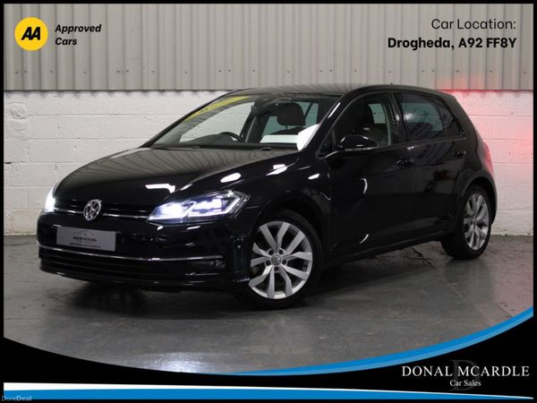 Volkswagen Golf Hatchback, Petrol, 2017, Black
