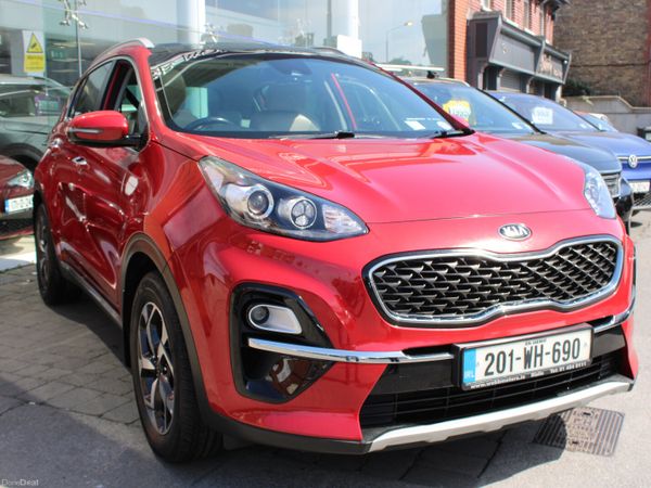 Kia Sportage SUV, Diesel, 2020, Red