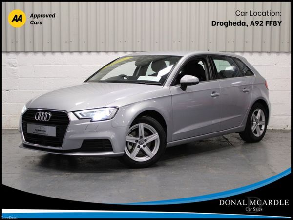 Audi A3 Hatchback, Petrol, 2019, Silver