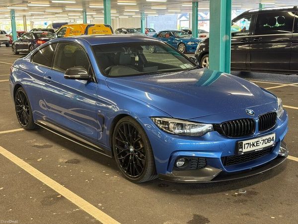 BMW 4-Series Coupe, Petrol, 2017, Blue
