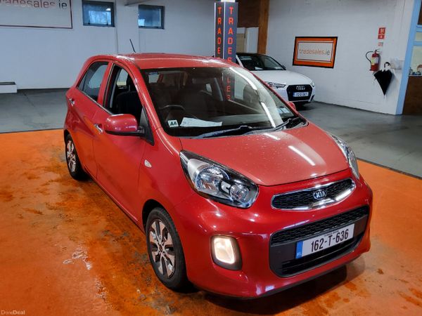 Kia Picanto Hatchback, Petrol, 2016, Red