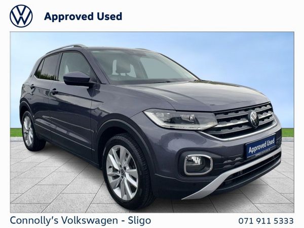 Volkswagen T-Cross SUV, Petrol, 2023, Grey