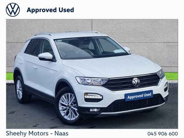 Volkswagen T-Roc SUV, Petrol, 2022, White