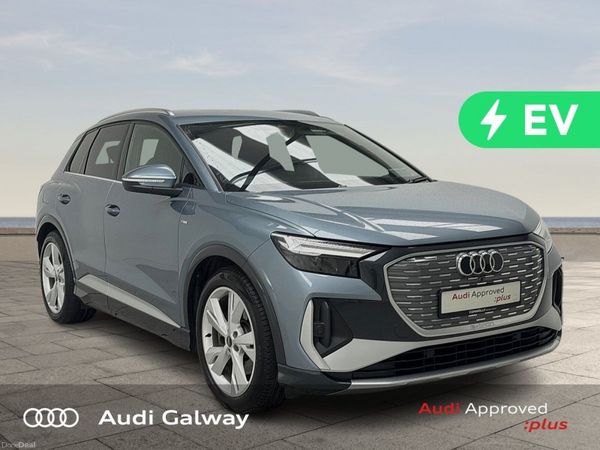 Audi Q4 e-tron SUV, Electric, 2023, Blue