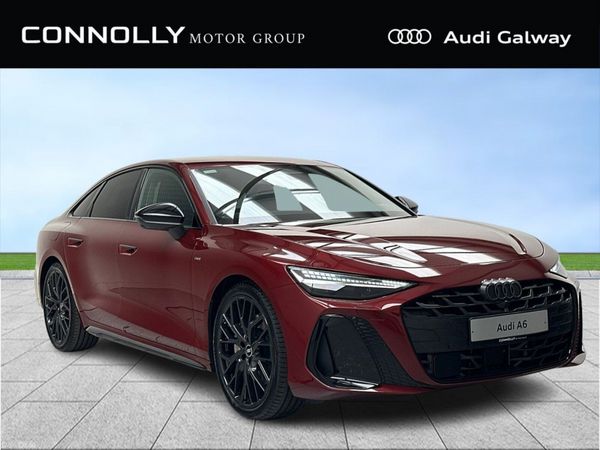 Audi A6 Saloon, Petrol Plug-in Hybrid, 2026, Red
