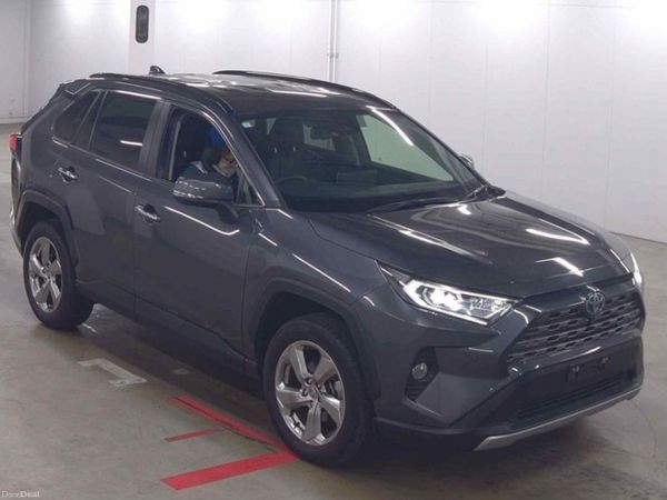Toyota RAV4 SUV, Petrol Hybrid, 2021, Grey