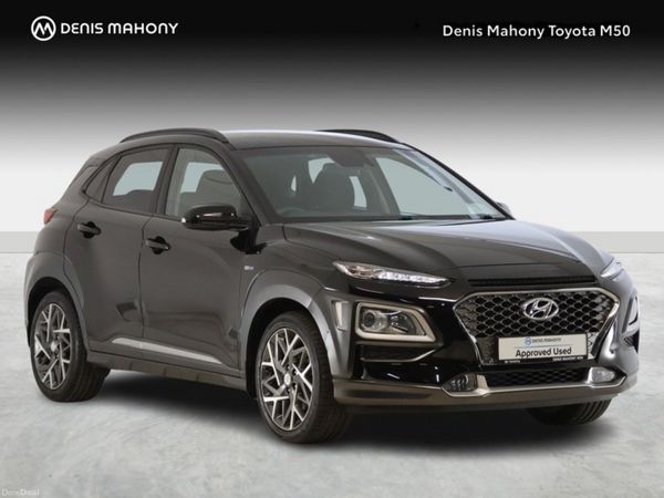 Hyundai KONA SUV, Petrol Hybrid, 2020, Black