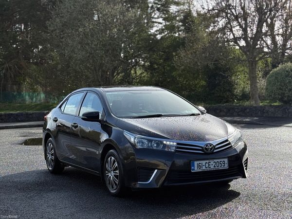 Toyota Corolla Saloon, Diesel, 2016, Black
