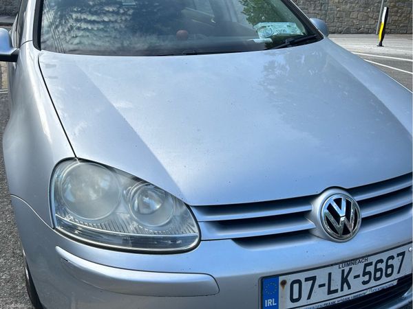 Volkswagen Golf Hatchback, Diesel, 2007, Silver