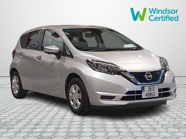 Nissan Note Hatchback, Petrol Hybrid, 2021, Silver