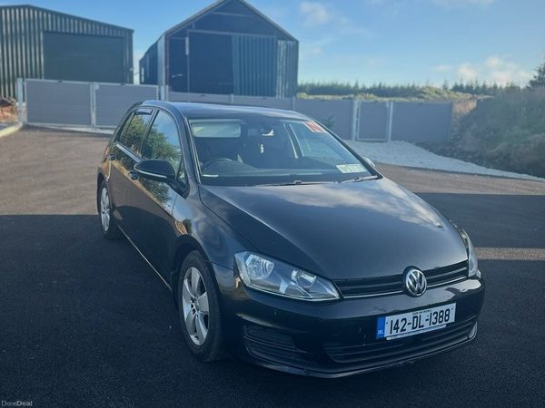 Volkswagen Golf Hatchback, Diesel, 2014, Black
