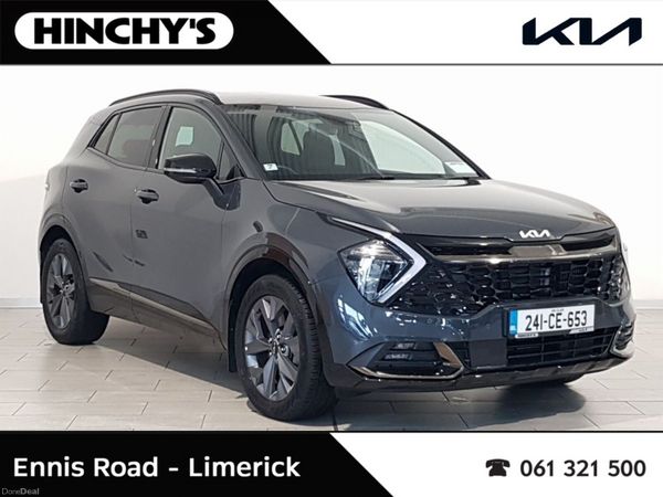 Kia Sportage SUV, Petrol Hybrid, 2024, Grey