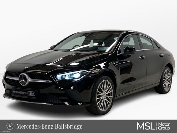 Mercedes-Benz CLA Saloon, Petrol Plug-in Hybrid, 2023, Black