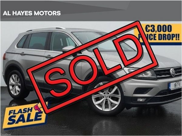 Volkswagen Tiguan SUV, Diesel, 2019, Grey