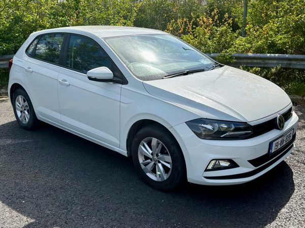 Volkswagen Polo Hatchback, Petrol, 2019, White