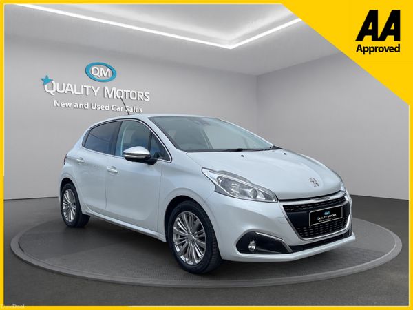 Peugeot 208 Hatchback, Petrol, 2018, White