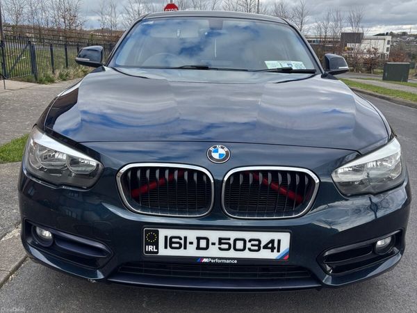 BMW 1-Series Hatchback, Diesel, 2016, Blue
