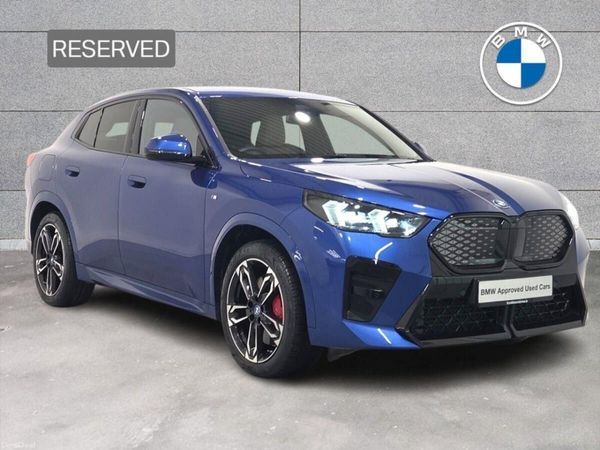 BMW iX2 SUV, Electric, 2025, Blue