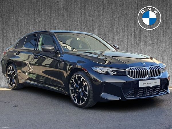 BMW 3-Series Saloon, Petrol Plug-in Hybrid, 2025, Black