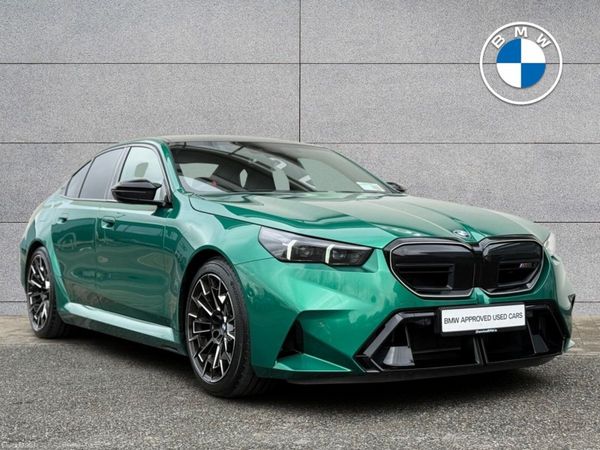 BMW M5 Saloon, Petrol Plug-in Hybrid, 2026, Green
