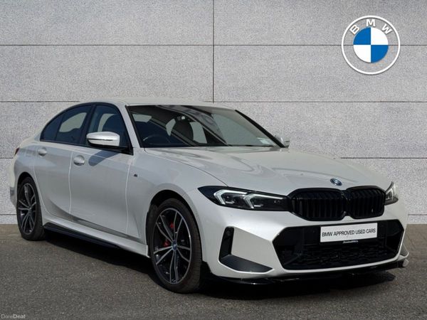 BMW 3-Series Saloon, Petrol Plug-in Hybrid, 2024, White