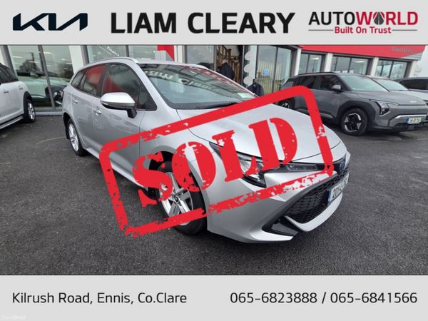 Toyota Corolla Estate, Petrol Hybrid, 2020, Grey