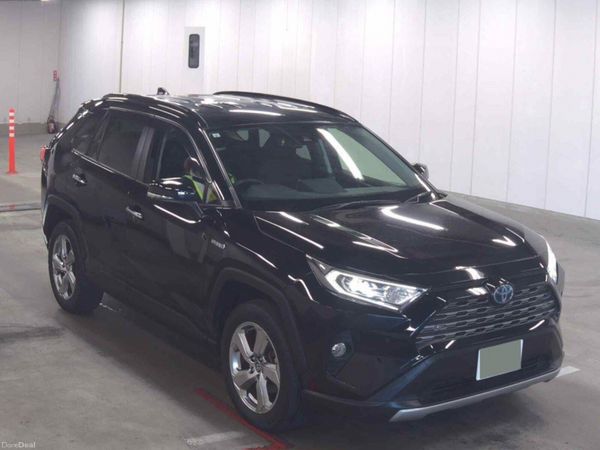 Toyota RAV4 SUV, Petrol Hybrid, 2019, Black