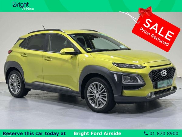 Hyundai KONA MPV, Petrol, 2018, Green