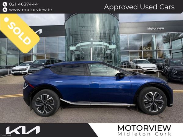 Kia EV6 Hatchback, Electric, 2022, Blue