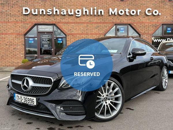 Mercedes-Benz E-Class Coupe, Diesel, 2017, Black