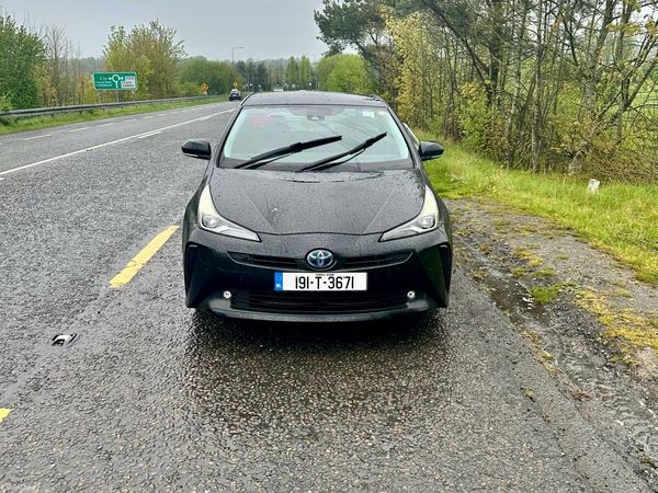 Toyota Prius Hatchback, Petrol Hybrid, 2019, Black
