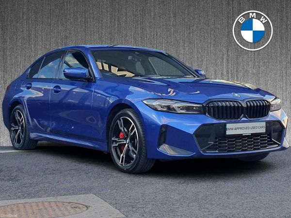 BMW 3-Series Saloon, Petrol Plug-in Hybrid, 2025, Blue