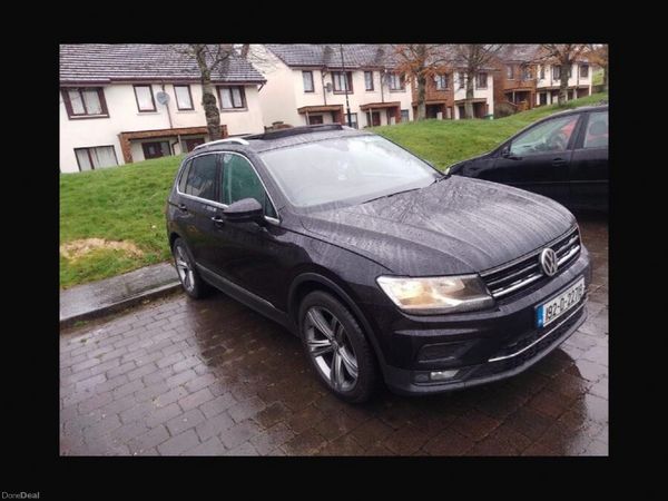 Volkswagen Tiguan SUV, Diesel, 2019, Black