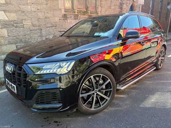 Audi Q7 SUV, Petrol Plug-in Hybrid, 2021, Black