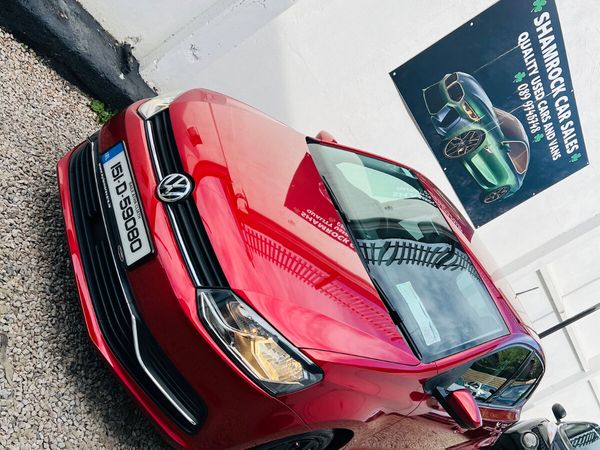 Volkswagen Polo Hatchback, Petrol, 2015, Red
