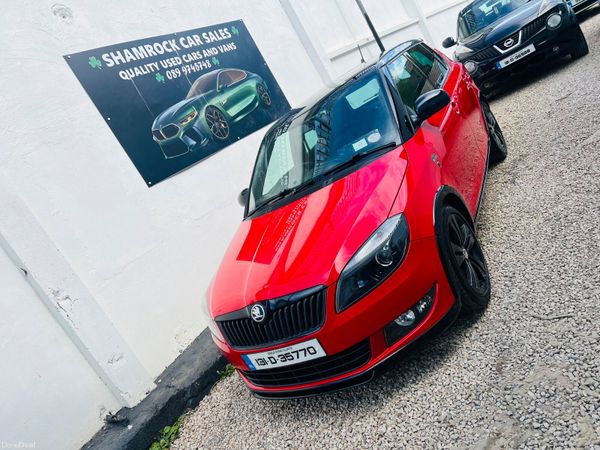 Skoda Fabia Hatchback, Diesel, 2013, Red