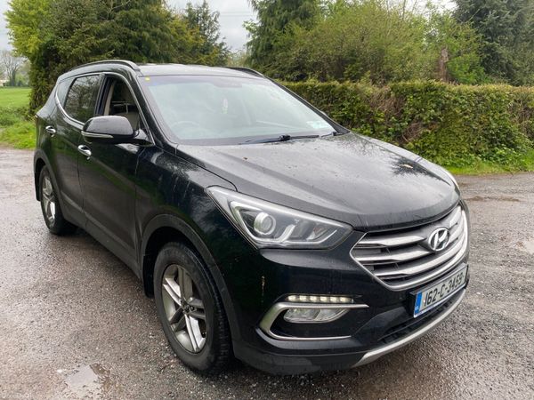 Hyundai Santa Fe SUV, Diesel, 2016, Black