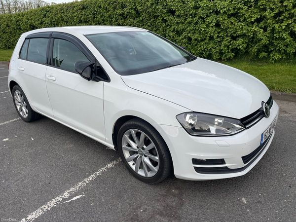 Volkswagen Golf Hatchback, Diesel, 2016, White