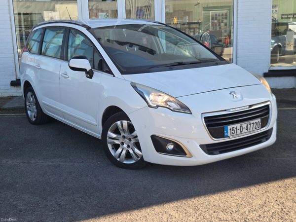 Peugeot 5008 MPV, Diesel, 2015, White