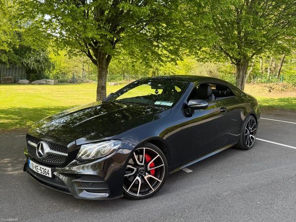 Mercedes-Benz E-Class Coupe, Diesel, 2018, Black