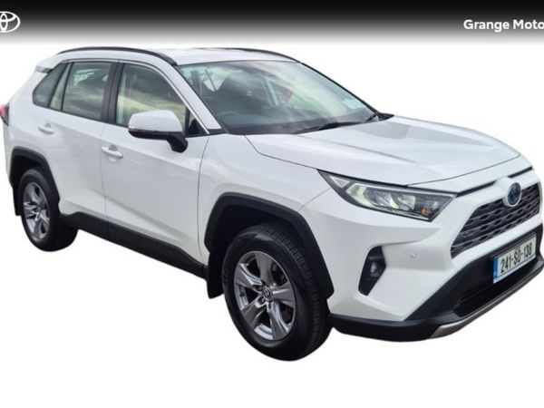 Toyota RAV4 SUV, Petrol Hybrid, 2024, White