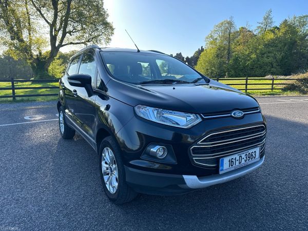 Ford EcoSport SUV, Petrol, 2016, Black