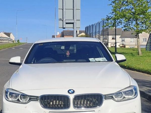 BMW 3-Series Saloon, Petrol Plug-in Hybrid, 2016, White
