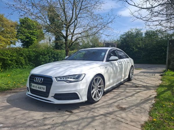 Audi A6 Saloon, Diesel, 2014, White