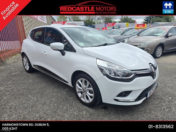 Renault Clio Hatchback, Petrol, 2018, White